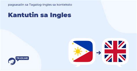 kantoti.|Kantutin in English: Definition of the Tagalog verb kantutin.